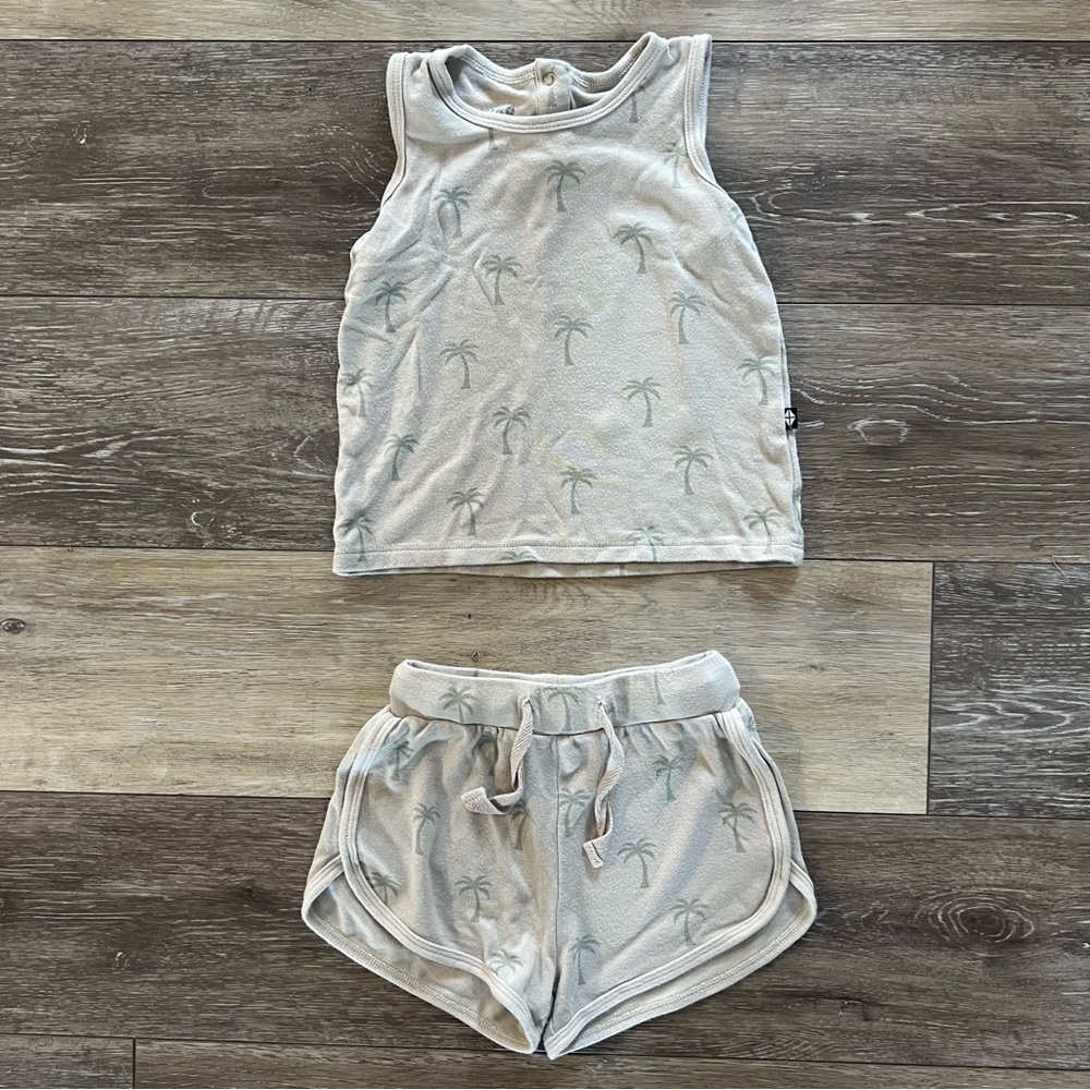 Kyte Baby 18-24M Tank Set in Palm Tree 🌴